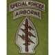 PARCHE US SPECIAL FORCES / AIRBORNE, Desert